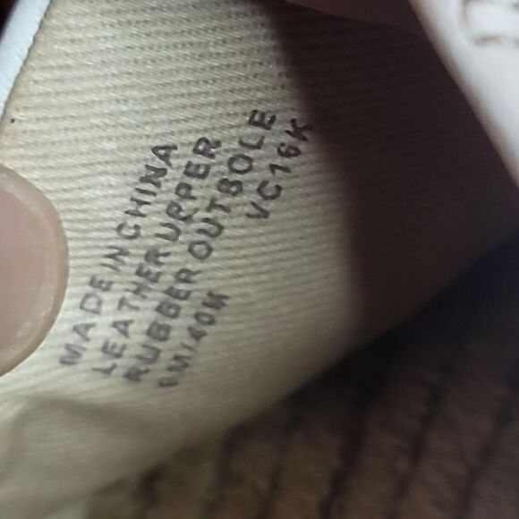 Michael Kors White Leather and Colorful Floral Applique Espadrilles Sz 9 - Picture 6 of 6